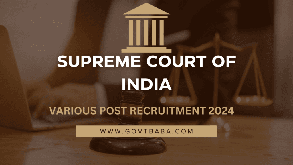 join indian army jag entry scheme 1 supreme court of india various post Supreme Court of India Various Post Online form 2024