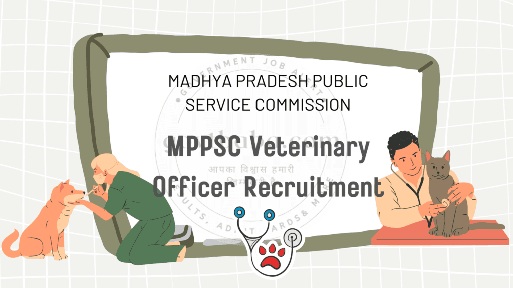 mppsc veterinary officer recruitment