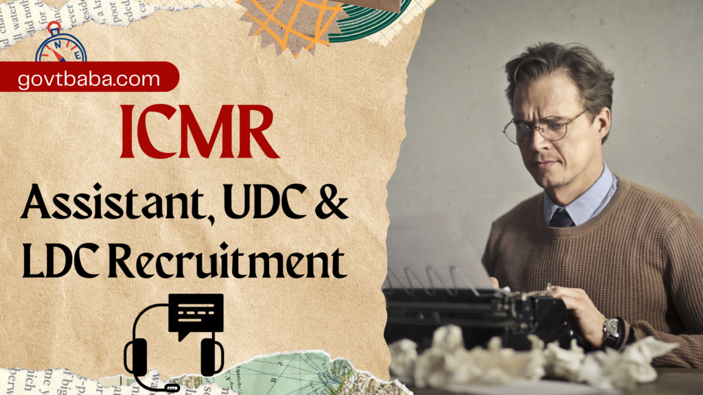 ICMR NIRBI RECRUITMENT 2025
